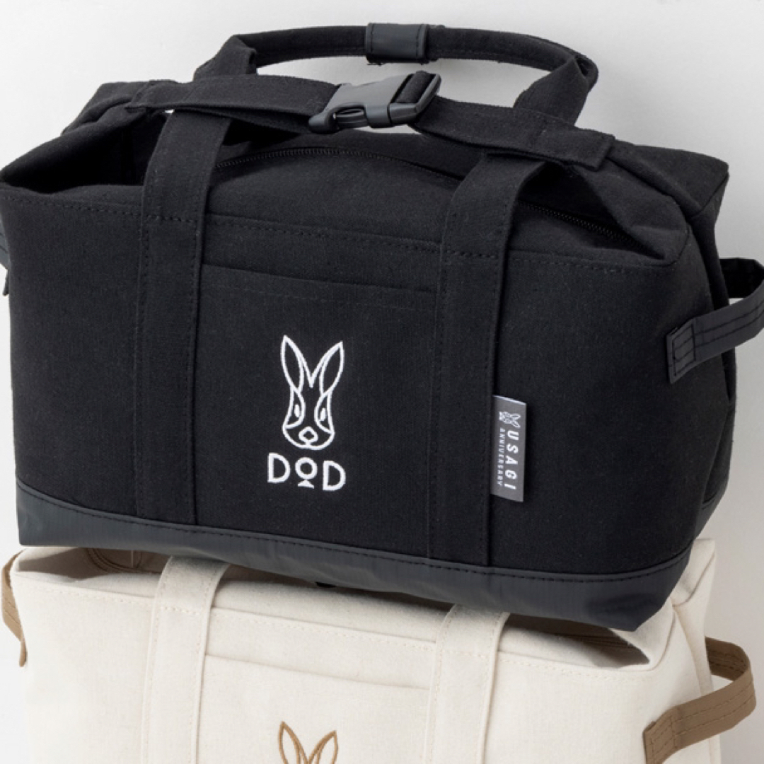 DOD(ディーオーディー)のDOD☆新品☆トートハコナールミニ☆バッグ☆ブラック☆ レディースのバッグ(トートバッグ)の商品写真