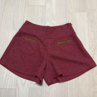 ローズバッド(ROSE BUD)の新品 未使用 ローズバッド ショートパンツ ハーフパンツ パンツ チェック 秋冬(ショートパンツ)