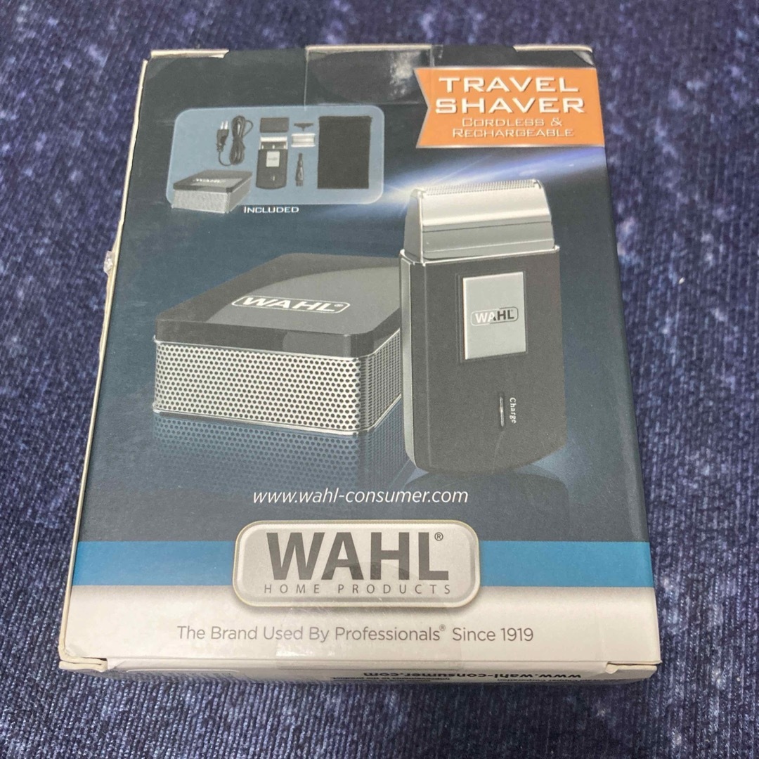 WALL(ウォール)のWAHL wahl シェーバー　新品未使用　未開封　AC変換プラグ付き スマホ/家電/カメラの美容/健康(メンズシェーバー)の商品写真