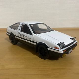 頭文字D  AE86  1:24ミニカー     白(模型/プラモデル)