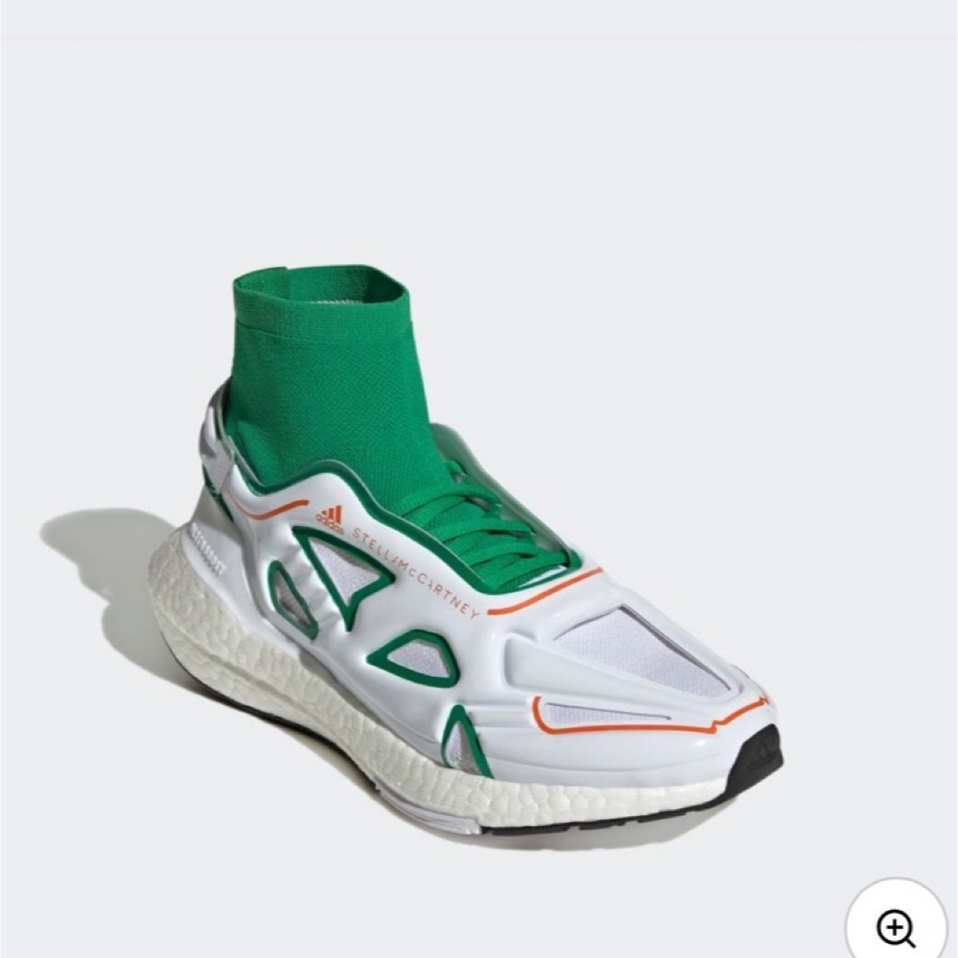 adidas by Stella McCartney(アディダスバイステラマッカートニー)の☆新品未使用☆アディダスバイステラマッカートニー　緑　スニーカー　靴　レディース レディースの靴/シューズ(スニーカー)の商品写真