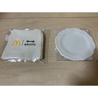 マクドナルド(マクドナルド)の【2個セット】マクドナルド × BRUNO 福袋 コインポーチ ミニプレート(コインケース)