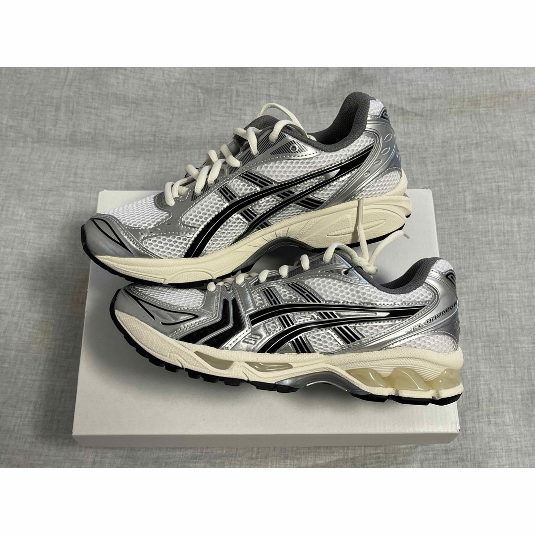 asics - 【新品】jjjjound asics gel Kayano14 アシックス25の asics - 【新品】jjjjound asics gel Kayano14 アシックス25の