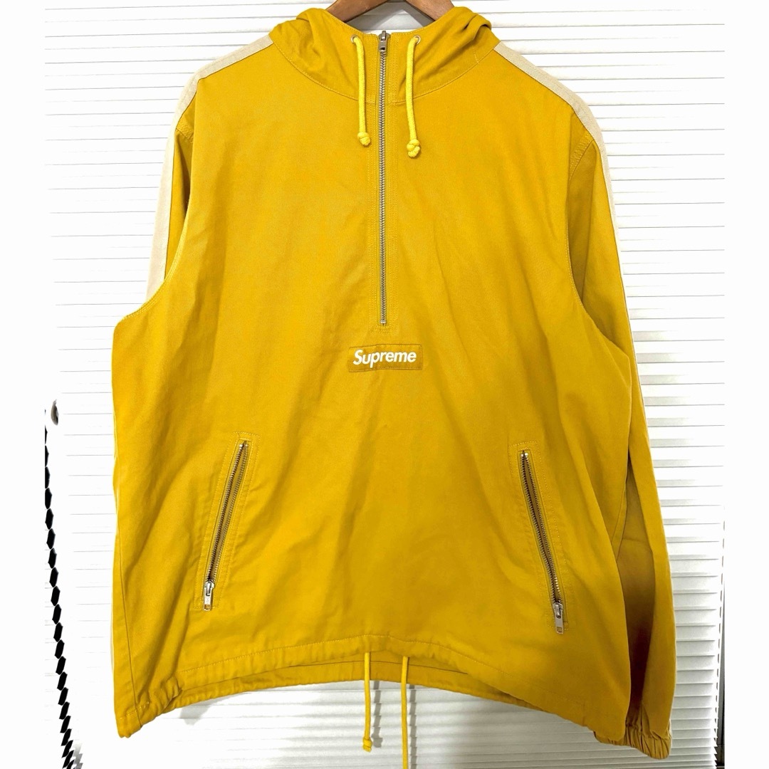 Supreme(シュプリーム)のSUPREME 16SS Twill Anorak Jacket mustard メンズのジャケット/アウター(マウンテンパーカー)の商品写真