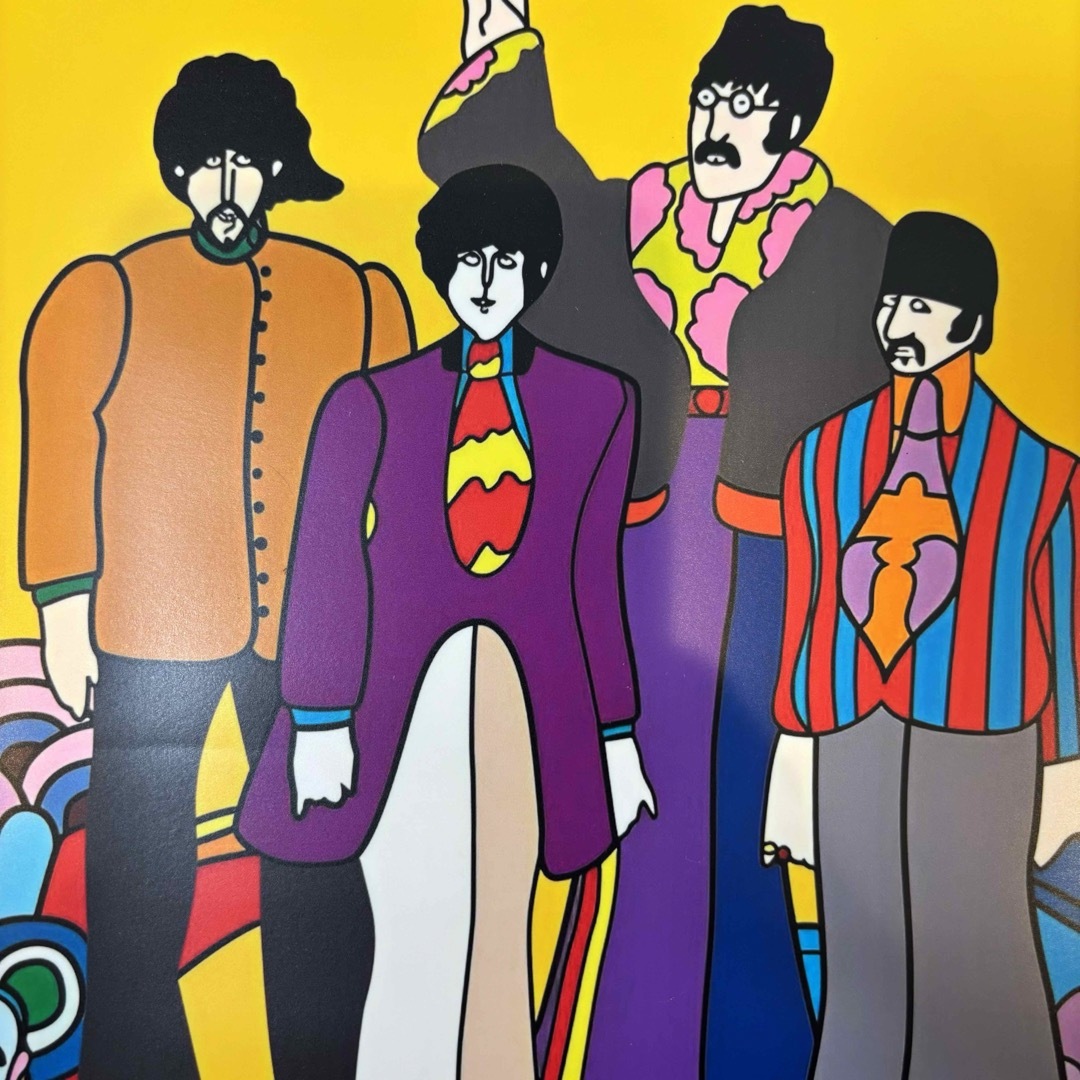 額付きポスター】ビートルズ The Beatles イエローサブマリン 額付きポスター】ビートルズ The Beatles イエローサブマリン