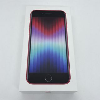 アイフォーン(iPhone)の【新品未使用】iPhone SE (第3世代) 本体 RED 赤 64GB(スマートフォン本体)