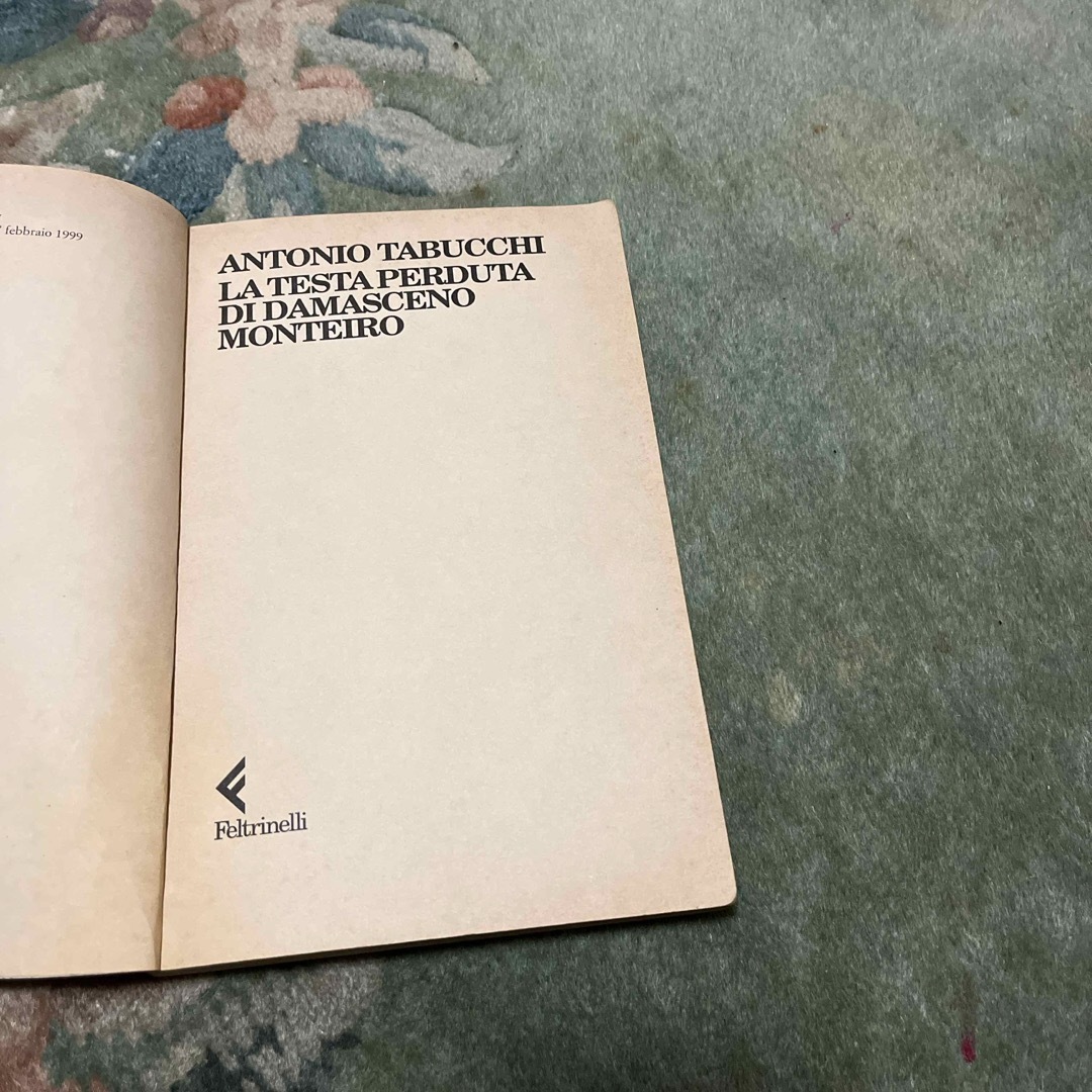 LA TESTA PERDUTA DI DAMASCENO MONTEIRO エンタメ/ホビーの本(文学/小説)の商品写真