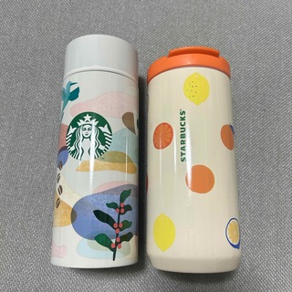 スターバックスコーヒー(Starbucks Coffee)のスターバックス　スタバ　ステンレスボトルA レモンオレンジ(タンブラー)