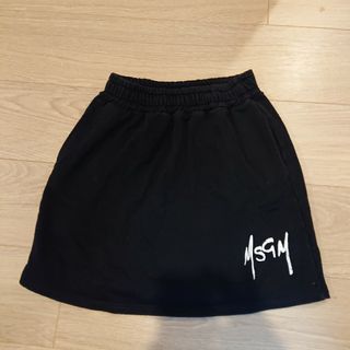 【お値下げ♪】MSGM キッズ   黒 スカート 110~130くらい