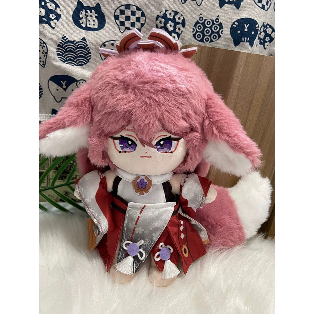 原神 八重神子 20cm 着せ替えぬいぐるみ 本体+衣装セットの通販 原神 八重神子 20cm 着せ替えぬいぐるみ 本体+衣装セットの通販