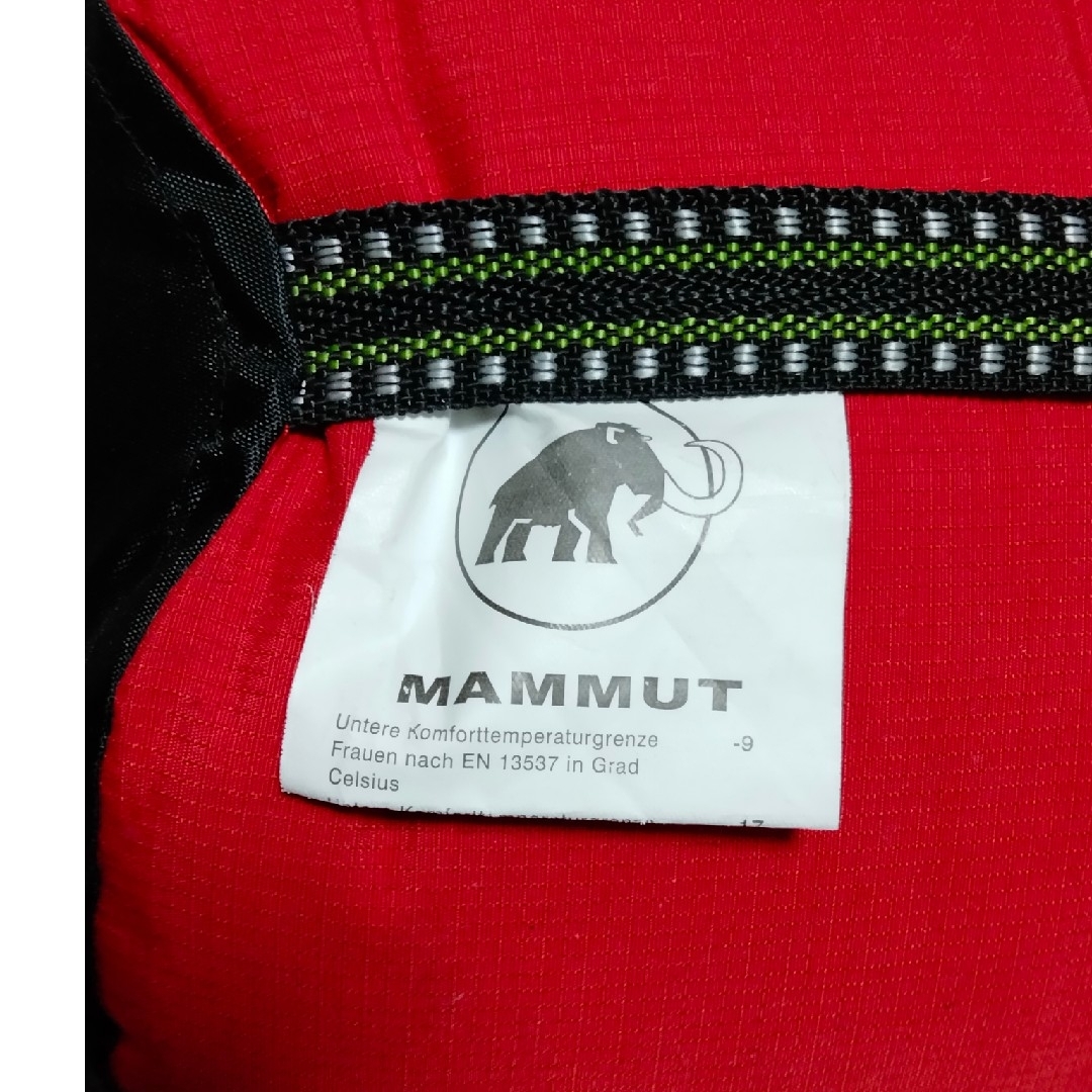 Mammut(マムート)の寝袋 スポーツ/アウトドアのアウトドア(寝袋/寝具)の商品写真