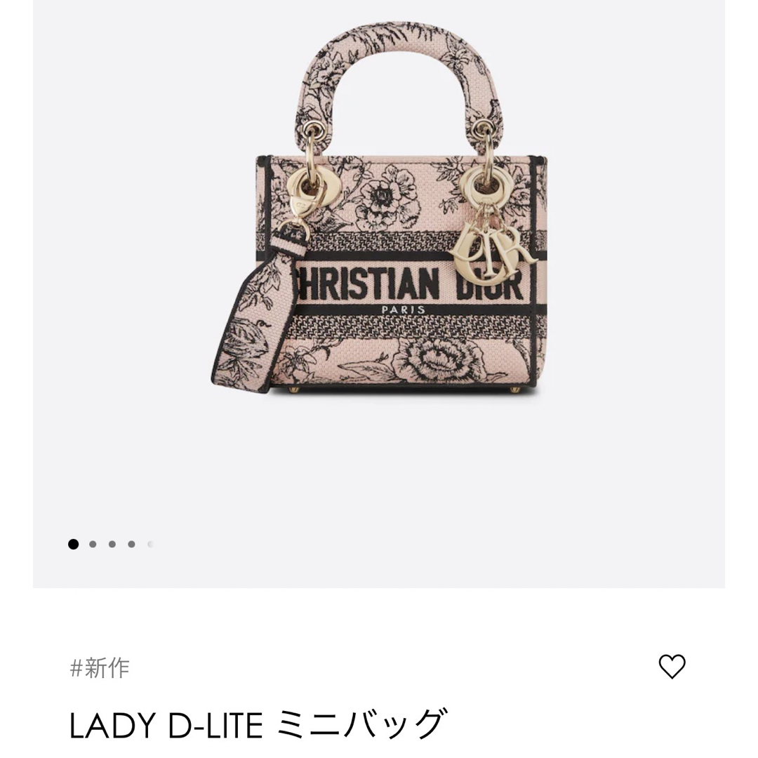 Christian Dior(クリスチャンディオール)のlady Dior ミニ レディースのバッグ(ハンドバッグ)の商品写真