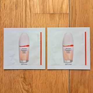 シセイドウ(SHISEIDO (資生堂))の資生堂　エッセンススキングロウファンデーション　220　サンプル　2点セット(ファンデーション)