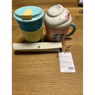 スターバックス(Starbucks)の新品未使用　スターバックス　マグカップ　タンブラー　カトラリーセット(タンブラー)