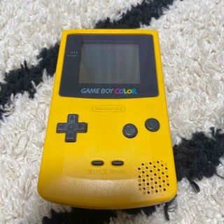 ゲームボーイ(ゲームボーイ)のゲームボーイカラー　イエロー(携帯用ゲーム機本体)