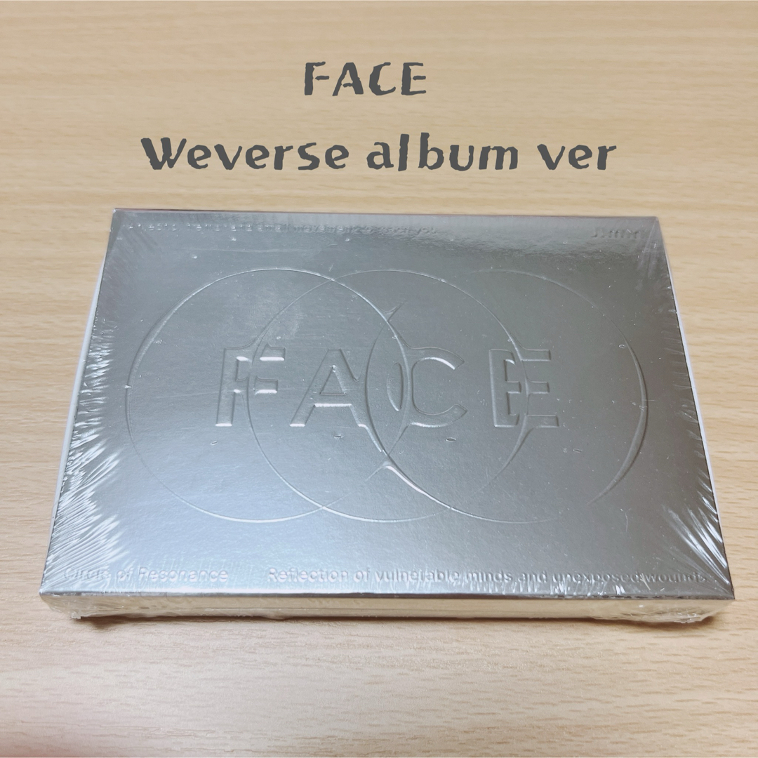 【新品未開封】FACE Weversealbum ver エンタメ/ホビーのCD(K-POP/アジア)の商品写真