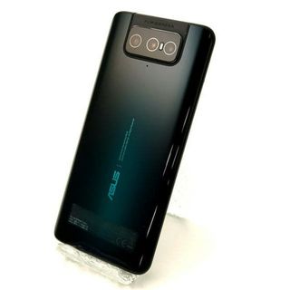 エイスース(ASUS)のジャンク品 SIMフリー ZenFone7 Pro オーロラブラック 本体のみ(スマートフォン本体)