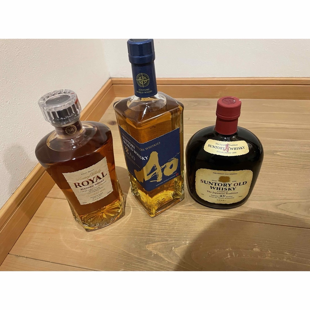 サントリー(サントリー)の未開栓 サントリー ウイスキーセット OLD ROYAL 碧 SUNTORY 食品/飲料/酒の酒(ウイスキー)の商品写真