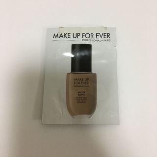 メイクアップフォーエバー(MAKE UP FOR EVER)のメイクアップフォーエバー　ウォーターブレンドファンデーションY245 サンプル(サンプル/トライアルキット)