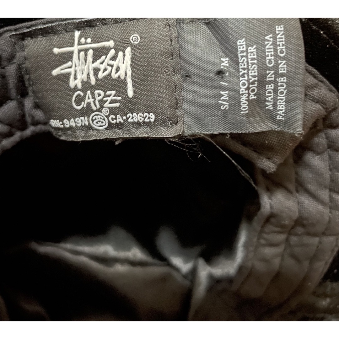 STUSSY(ステューシー)のSTUSSY LUX VELVET BUCKET HAT メンズの帽子(ハット)の商品写真