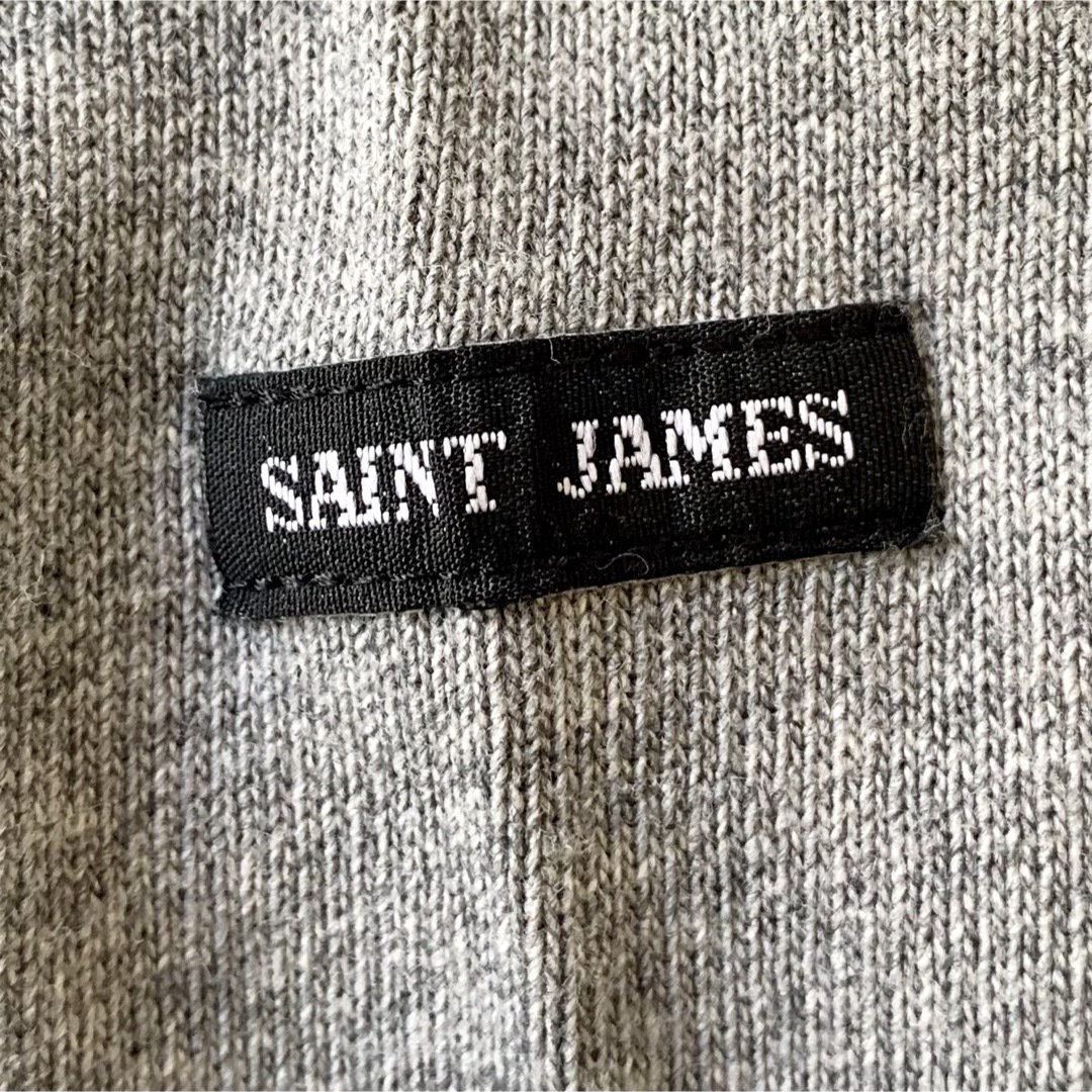 SAINT JAMES(セントジェームス)の✨美品✨セントジェームス[SAINT JAMES]ウェッソン  グレー無地 レディースのトップス(カットソー(長袖/七分))の商品写真