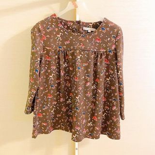 ポール&ジョーシスター(PAUL & JOE SISTER)の1.5万円　PAUL & JOE カットソー　馬　総柄　　(カットソー(長袖/七分))