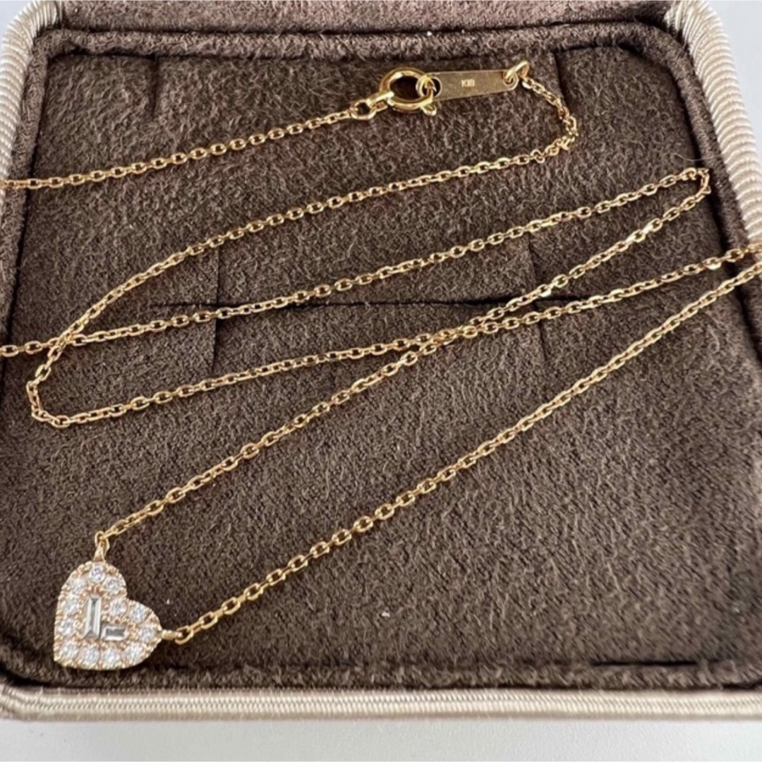 BELLESIORA - ベルシオラ ハートダイヤネックレス K18の通販 by BELLESIORA - ベルシオラ ハートダイヤネックレス K18の通販 by