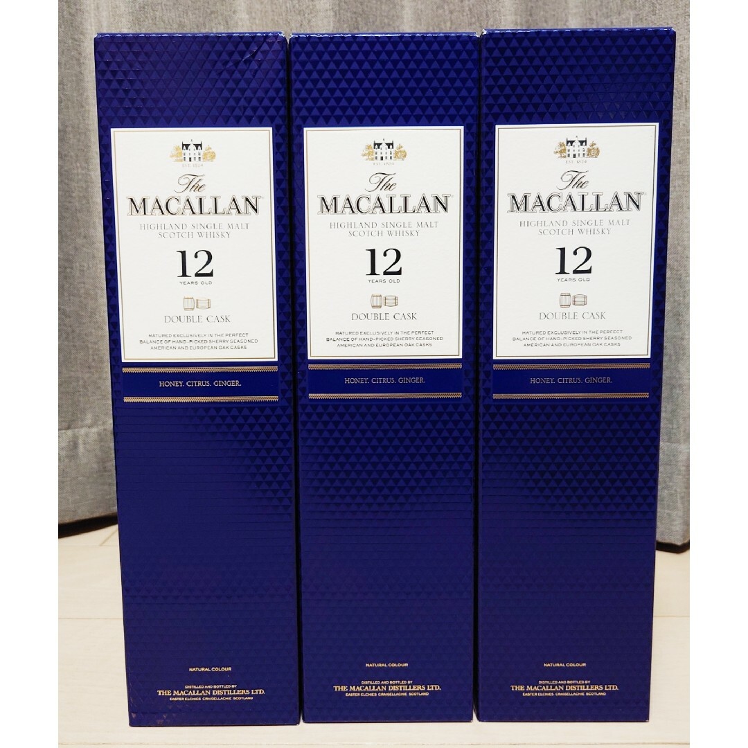感謝の声続々！ 【３本】マッカラン ダブルカスク 12年 700ml | www