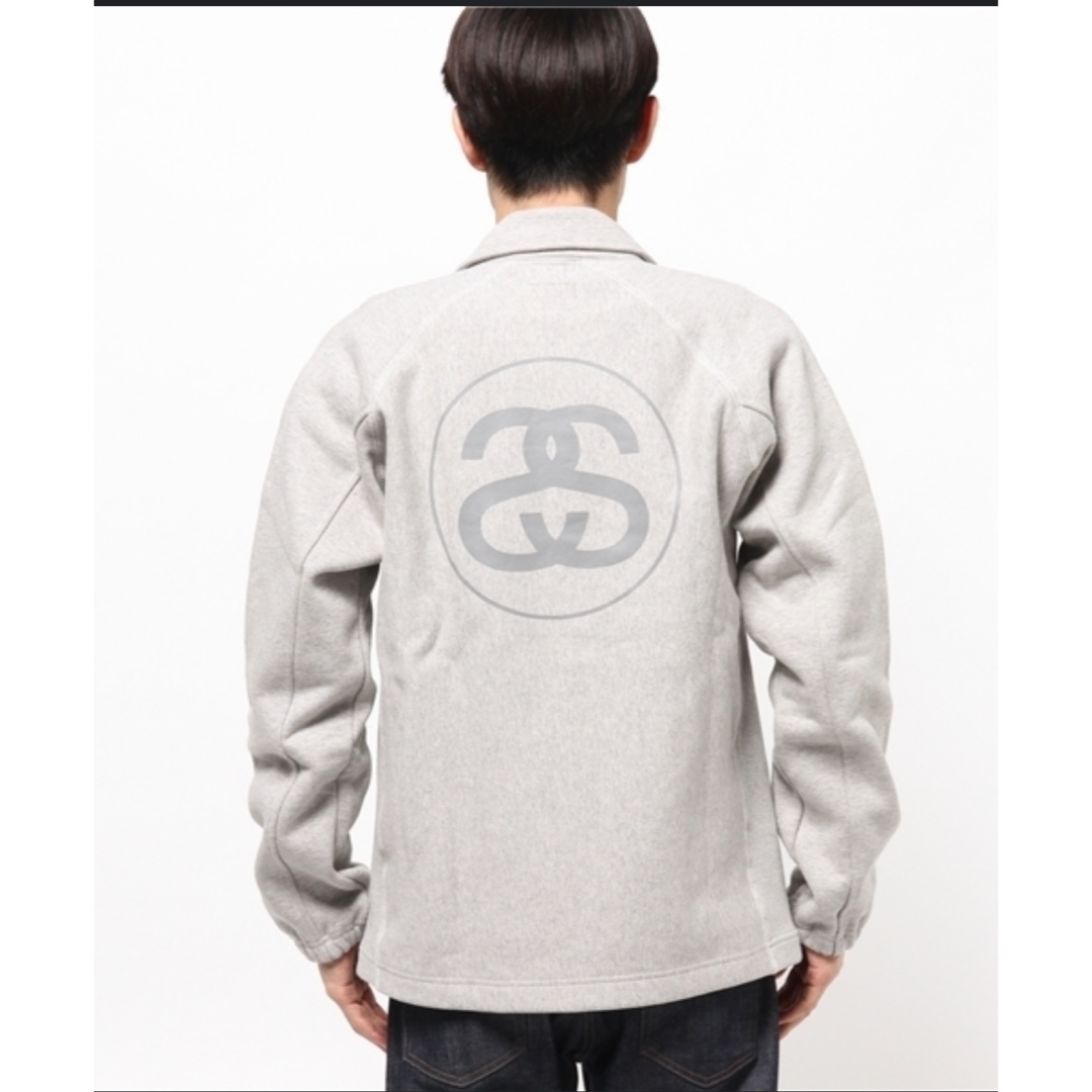 ジャケット/アウターSTUSSY Champion スウェット コーチジャケット