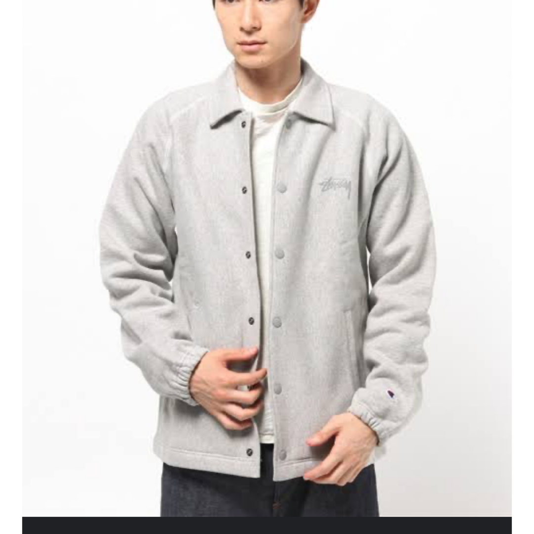 STUSSY - 【値引きしました】STUSSY Champion スウェット コーチ STUSSY - 【値引きしました】STUSSY Champion スウェット コーチ