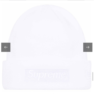 シュプリーム(Supreme)のsupreme New Era Box Logo Beanie(ニット帽/ビーニー)