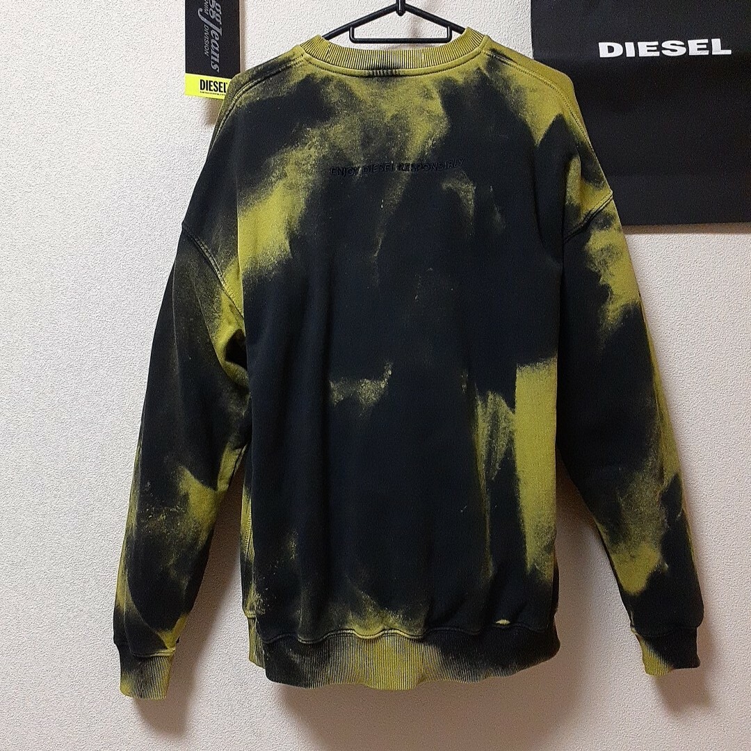 DIESEL(ディーゼル)のDIESEL■S-MART-RIBプルオーバースウェットトレーナー■ディーゼルS メンズのトップス(スウェット)の商品写真