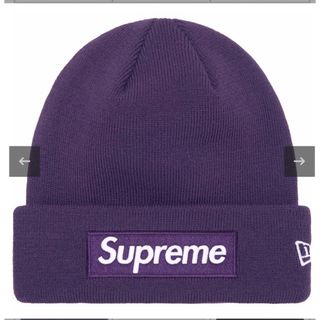 シュプリーム(Supreme)のsupreme New Era Box Logo Beanie(ニット帽/ビーニー)