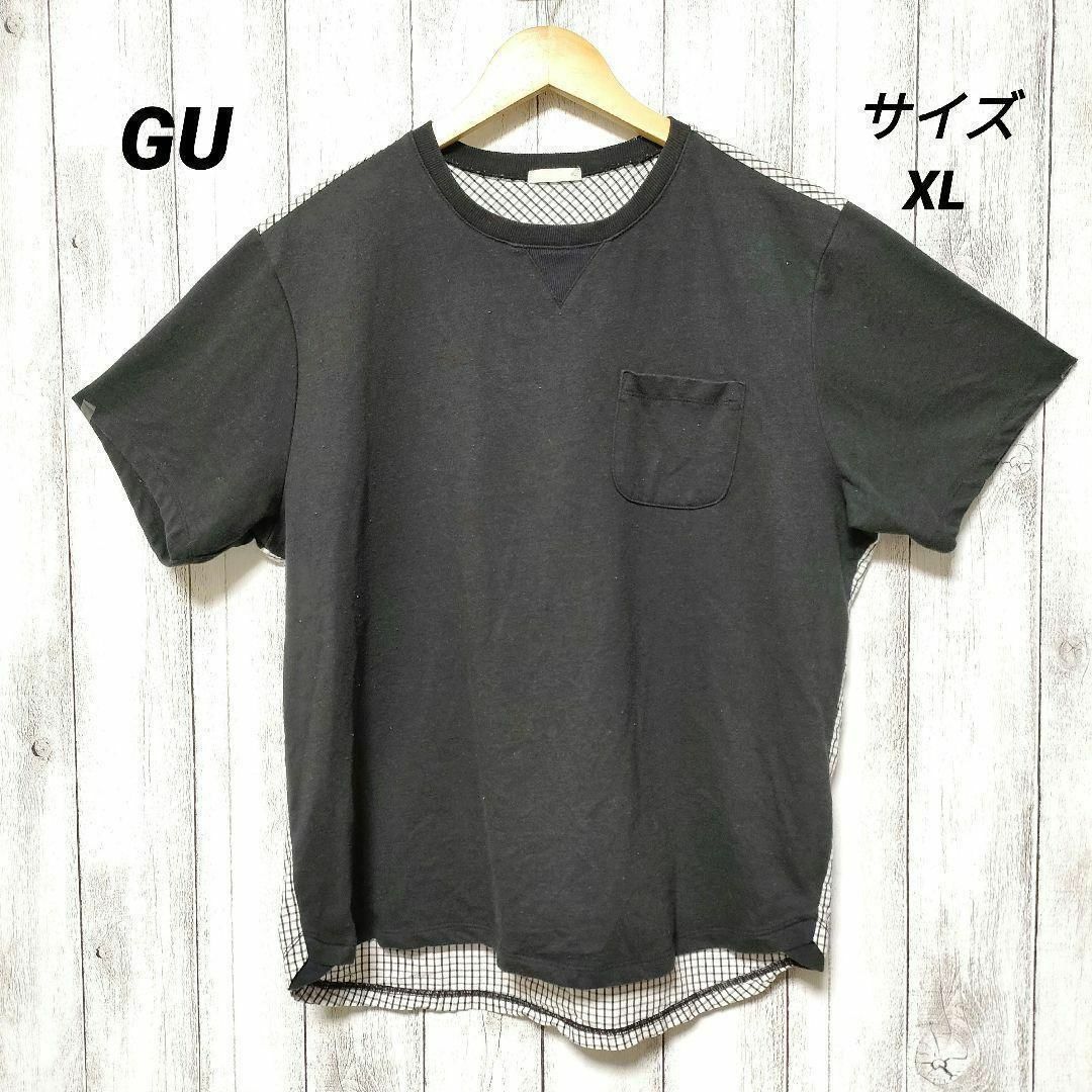 GU ジーユー (XL)　半袖カットソー | フリマアプリ ラクマ