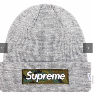 シュプリーム(Supreme)のsupreme New Era Box Logo Beanie(ニット帽/ビーニー)