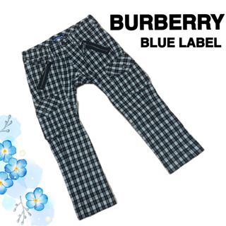 BURBERRY BLUE LABEL - ブルーレーベル クレストブリッジ ワイドパンツ ...