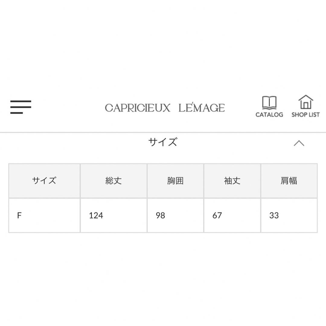 CAPRICIEUX LE'MAGE(カプリシューレマージュ)のカプリシュレマージュ　ジャガード柄Iラインワンピース レディースのワンピース(ロングワンピース/マキシワンピース)の商品写真