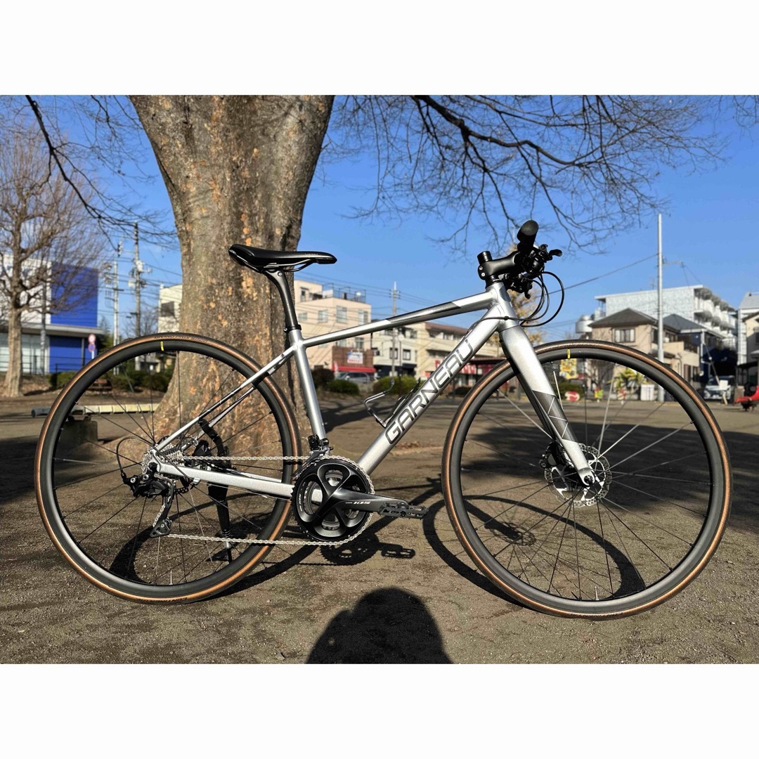 LOUIS GARNEAU(ルイガノ)のGARNEAU ガノー AXIS F3 フラットバーロードバイク スポーツ/アウトドアの自転車(自転車本体)の商品写真