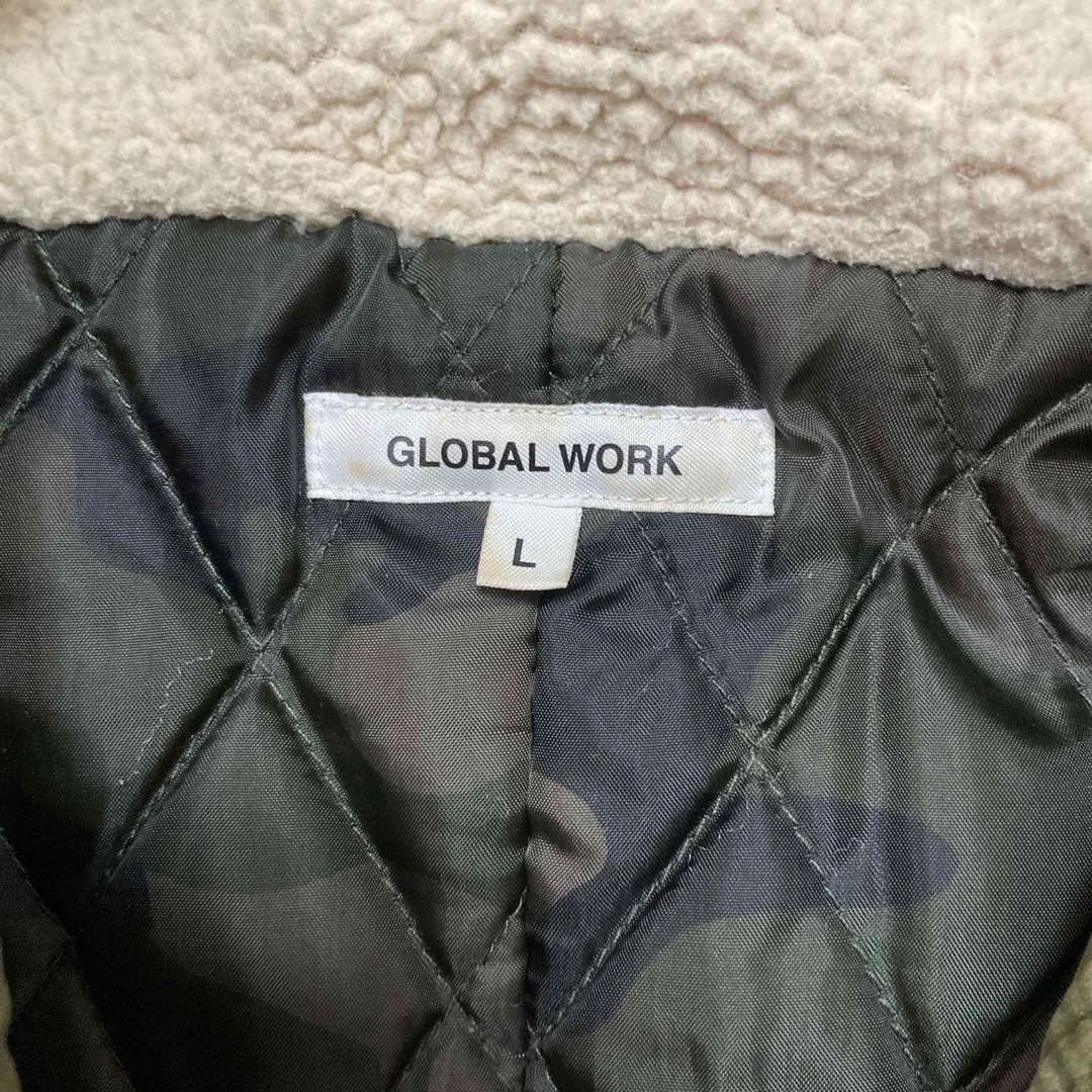 GLOBAL WORK(グローバルワーク)のグローバルワーク　モッズコート　L 110〜120 キッズ/ベビー/マタニティのキッズ服男の子用(90cm~)(コート)の商品写真