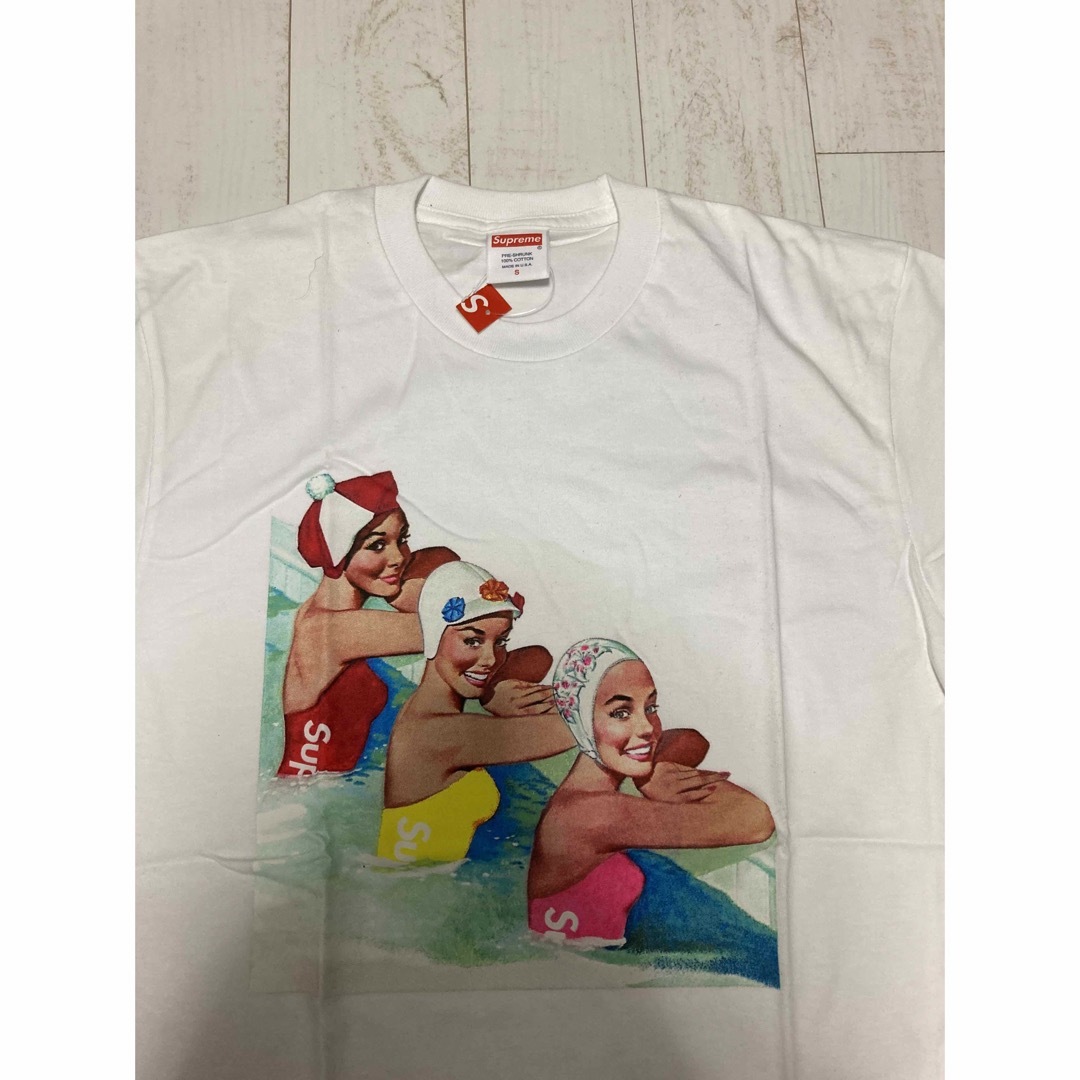 メンズsupreme 18ss Swimmers Tee Sサイズ ブラック