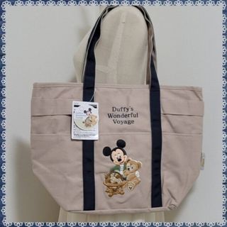 ディズニー(Disney)の新品*ディズニーシー限定*ダッフィーのワンダフルヴォヤッジ*トートバッグ(キャラクターグッズ)