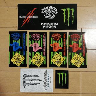 Monster Energy - モンスター エナジー ステッカー 7枚セットの通販 by