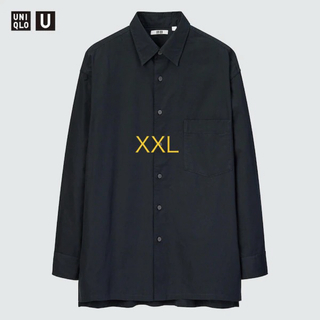ユニクロ(UNIQLO)の【超美品】UNIQLO ユニクロ オーバーサイズシャツ XXL BLUE(シャツ)