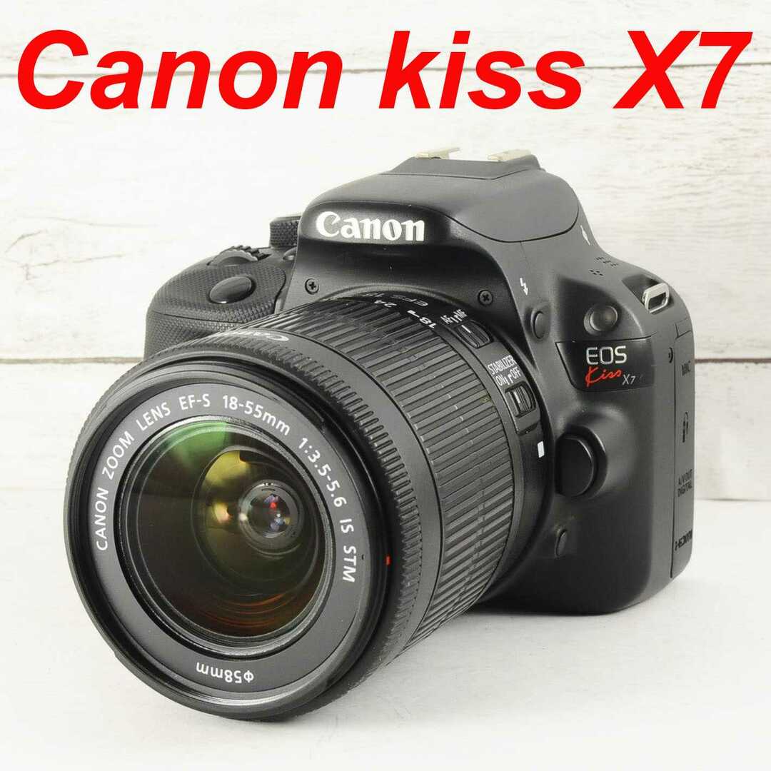 ❤️小型・軽量❤️スマホ転送❤️Canon kiss X7 1260の通販 by CH's 