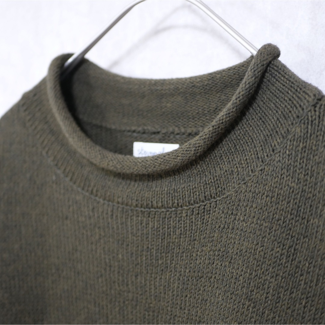 steven alan(スティーブンアラン)のSteven Alan TOPCORD ROLL NECK KNIT-LOOSE メンズのトップス(ニット/セーター)の商品写真