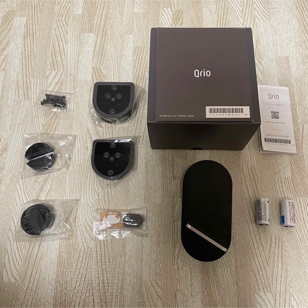 Qrio(キュリオ)のQrio Lock（キュリオロック）Q-SL2 ブラック エンタメ/ホビーのエンタメ その他(その他)の商品写真