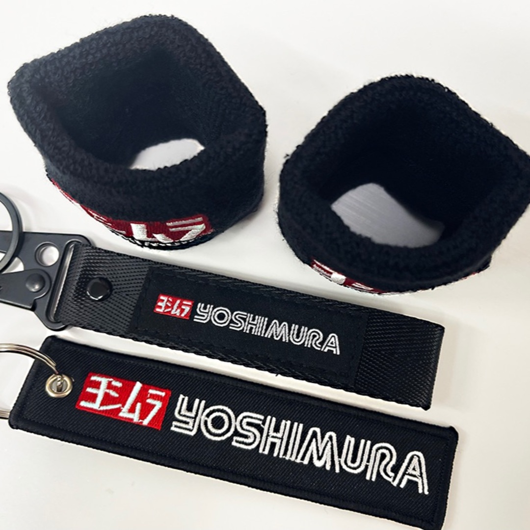 ホンダ(ホンダ)のブレーキリザーブタンクカバー&キーホルダー YOSHIMURA ヨシムラ 自動車/バイクのバイク(装備/装具)の商品写真