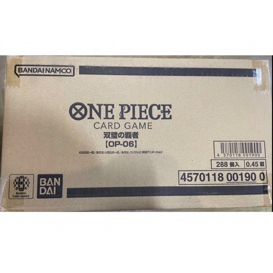 ONE PIECE(ワンピース)の1カートン　双璧の覇者 ワンピース カードゲーム ONEPIECE  エンタメ/ホビーのトレーディングカード(Box/デッキ/パック)の商品写真