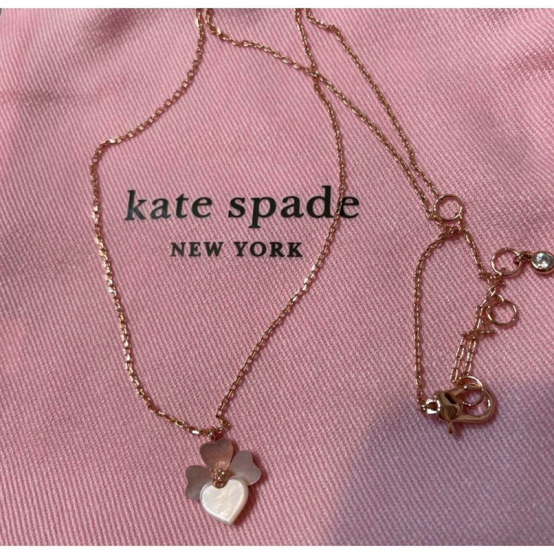 kate spade new york(ケイトスペードニューヨーク)のkate spade プレシャスパンジー ネックレス レディースのアクセサリー(ネックレス)の商品写真