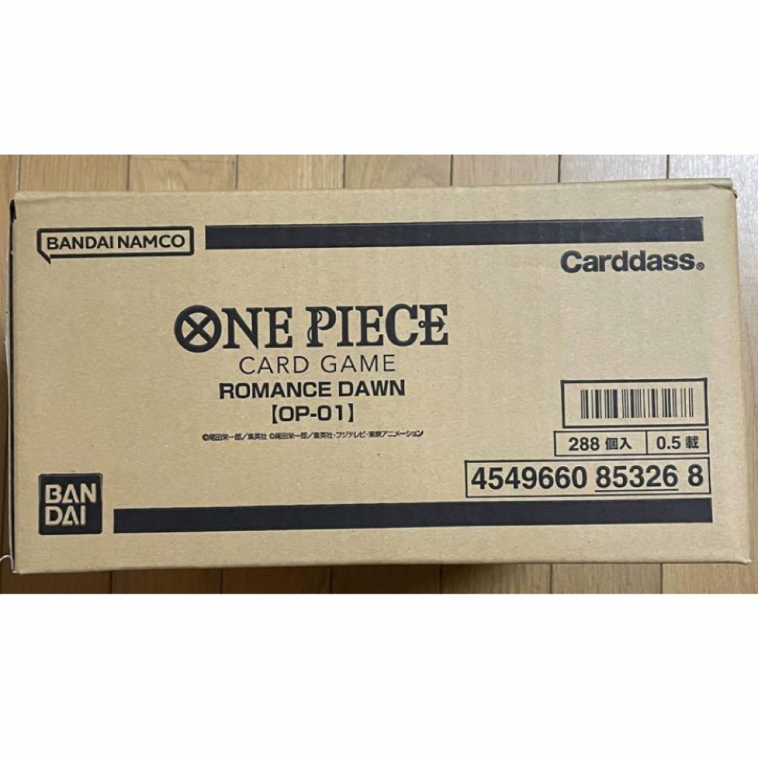 ONE PIECE(ワンピース)のROMANCE DAWN OP-01 12BOX 1カートン エンタメ/ホビーのトレーディングカード(Box/デッキ/パック)の商品写真